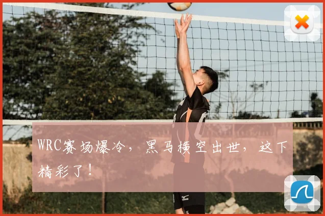 WRC赛场爆冷,黑马横空出世,这下精彩了!